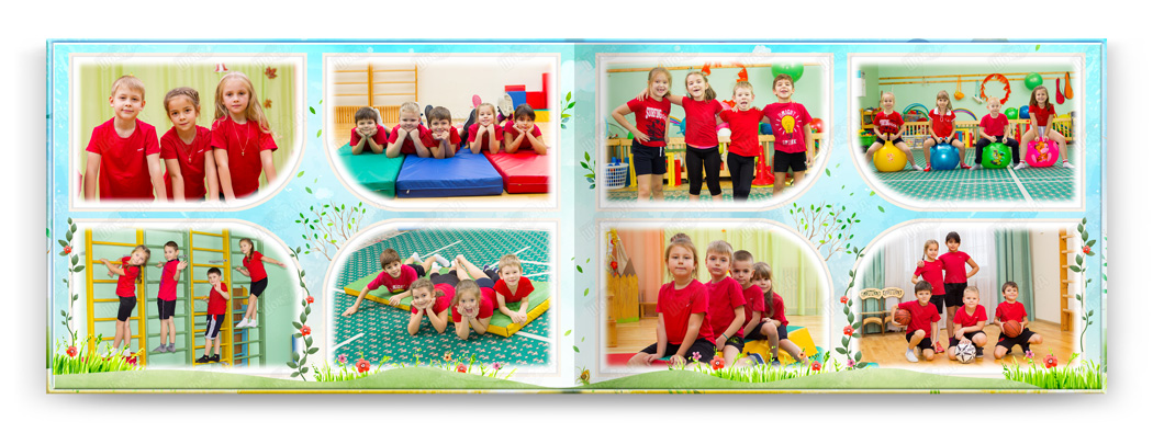 Выпускной альбом радость спортивный