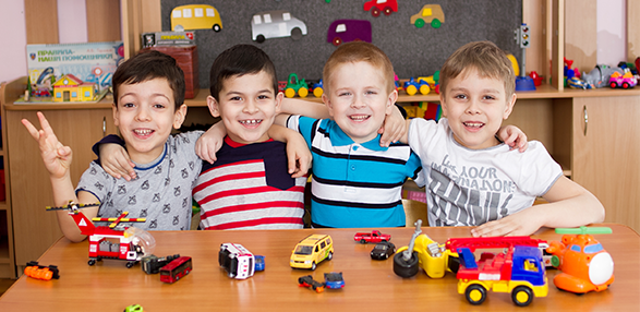 съемка в детском саду