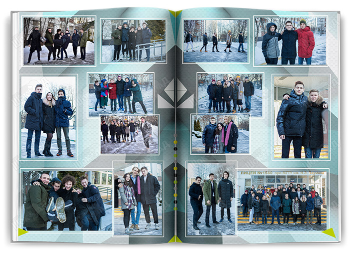 альбом выпускного класса -журнал