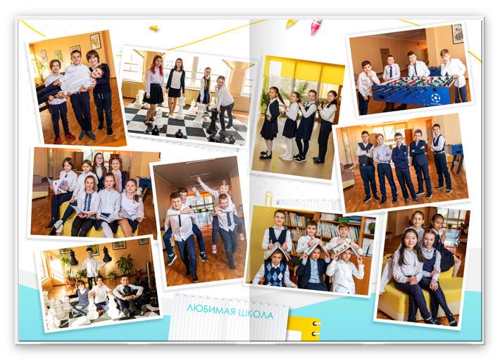 5 выпускной альбом началка лайт Репортажка