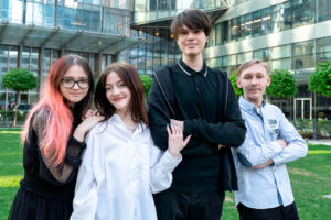 съемка на выпускные альбомы Москва Сити друзья