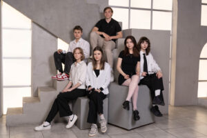 съемка на выпускные альбомы 9 класса Севастополя в студии