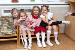 съемка для выпускного альбома в детский сад