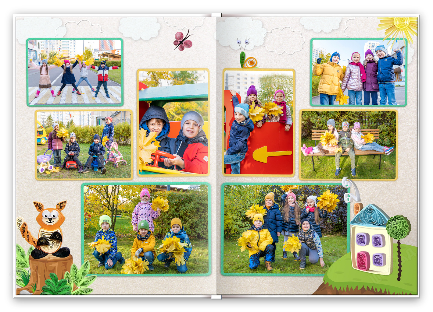 альбом выпускника солнечный прогулка