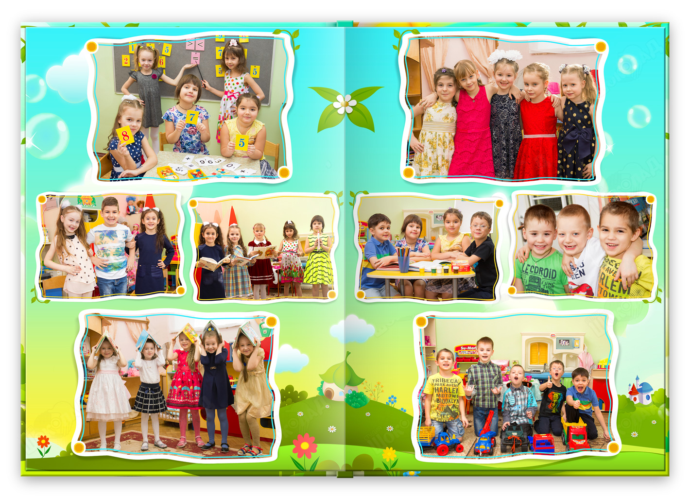 выпускной альбом сада сказка группа 2