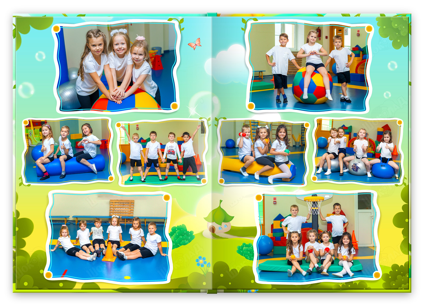 выпускной альбом сада сказка спорт 2